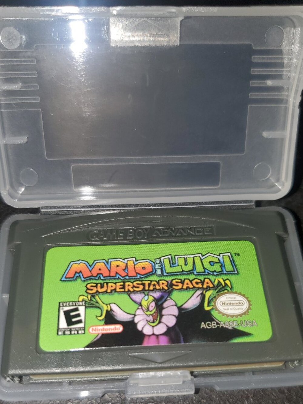 Mario and Luigi Superstar Saga GBA Video Game Gameboy Advance